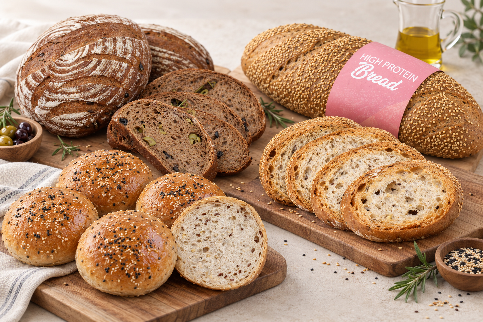 High Protein Bread Menu Options