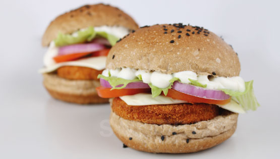 Healthy Gourmet Chicken Burger Recipe | SwissBake