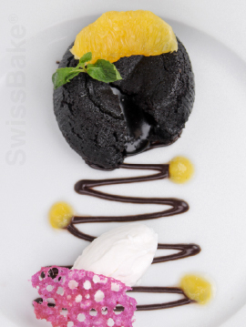 CHOCO LAVA CAKE - VEG - 1 KG