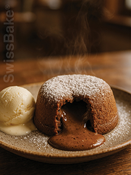 ESPRESSO LAVA CAKE - VEG